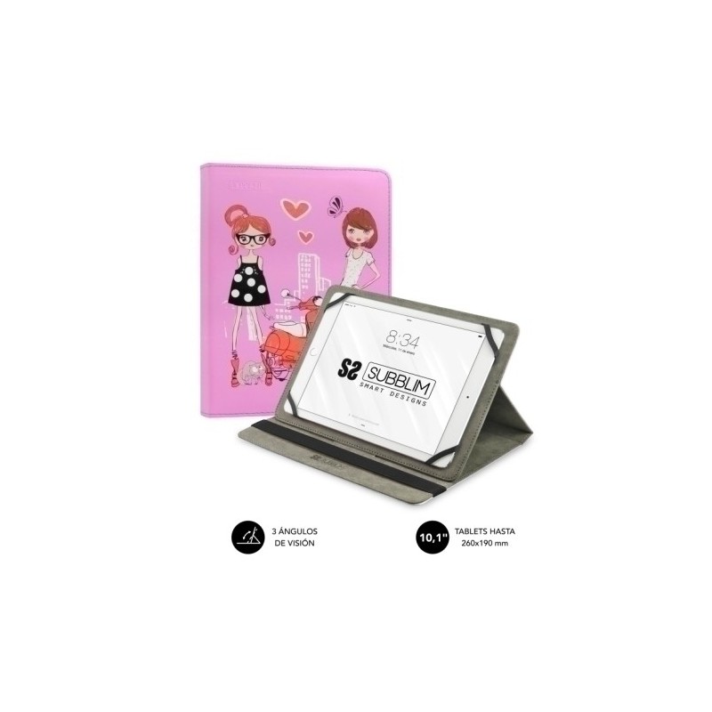 SUB-CUT-4TC004-FUNDA TABLET SUBBLIM TRENDY  FASHION GIR precio por 1 unidades