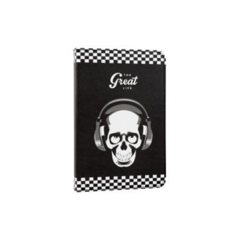 EVUS2PP038-FUNDA TABLET E-VITTA STD. 2P SKULL 10.1" precio por 1 unidades