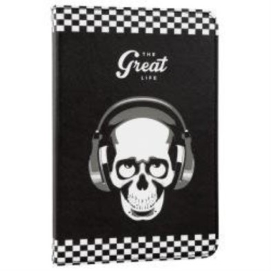 EVUS2PP038-FUNDA TABLET E-VITTA STD. 2P SKULL 10.1" precio por 1 unidades