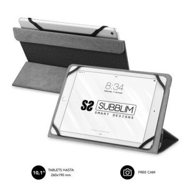 SUB-CUT-2FC001-FUNDA TABLET SUBBLIM FREECAM  10.1" NG precio por 1 unidades