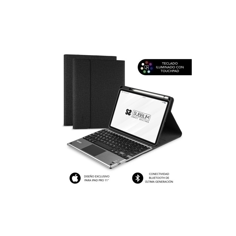 SUB-KT4-BTPI50-FUNDA TABLET SUBBLIM PRO BL BT PRO 11 precio por 1 unidades