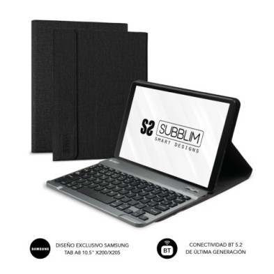 SUBKT3-BTS055-FUNDA TABLET SUBBLIM PRO SAMSUNG A8 10.5 precio por 1 unidades