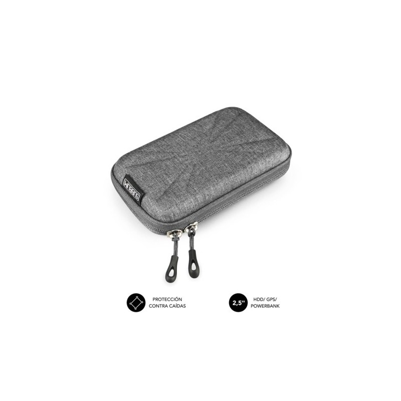 SUB-HDD-HBC002-FUNDA DISCO DURO SUBBLIM HDD 2.5" GRIS precio por 1 unidades