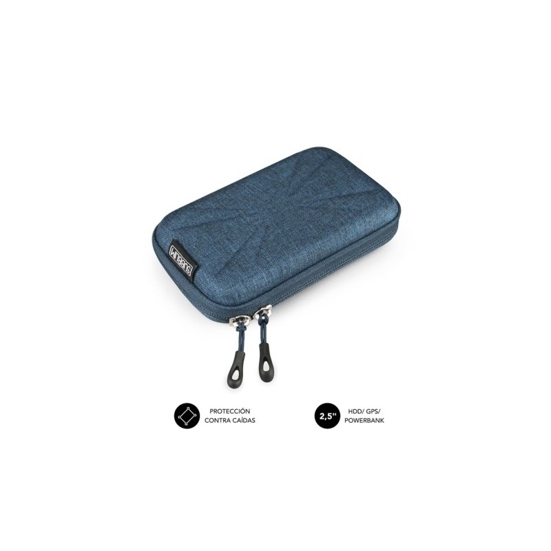 SUB-HDD-HBC003-FUNDA DISCO DURO SUBBLIM HDD 2.5" AZUL O precio por 1 unidades