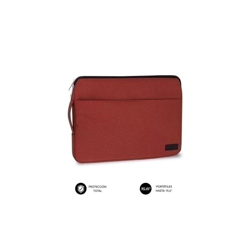 SUB-LS-0PS0103-FUNDA PORTATIL SUBBLIM URBAN 15.6" ROJO precio por 1 unidades
