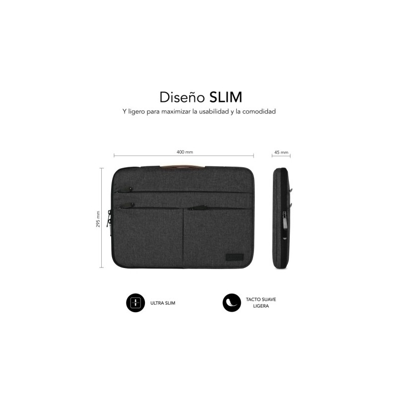 SUBLS-AP36050-FUNDA PORTATIL SUBBLIM AIR P. 15.6" GRIS precio por 1 unidades