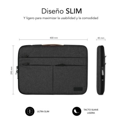 SUBLS-AP36050-FUNDA PORTATIL SUBBLIM AIR P. 15.6" GRIS precio por 1 unidades