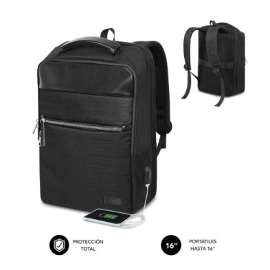 SUBBP-2BL1015-MOCHILA SUBBLIM BUSINESS V2 AP 16" NEGRO precio por 1 unidades