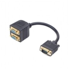 CC-VGAX2-20CM-ADAPTADOR GEMBIRD DE VIDEO 1xVGA - 2xVGA precio por 1 unidades