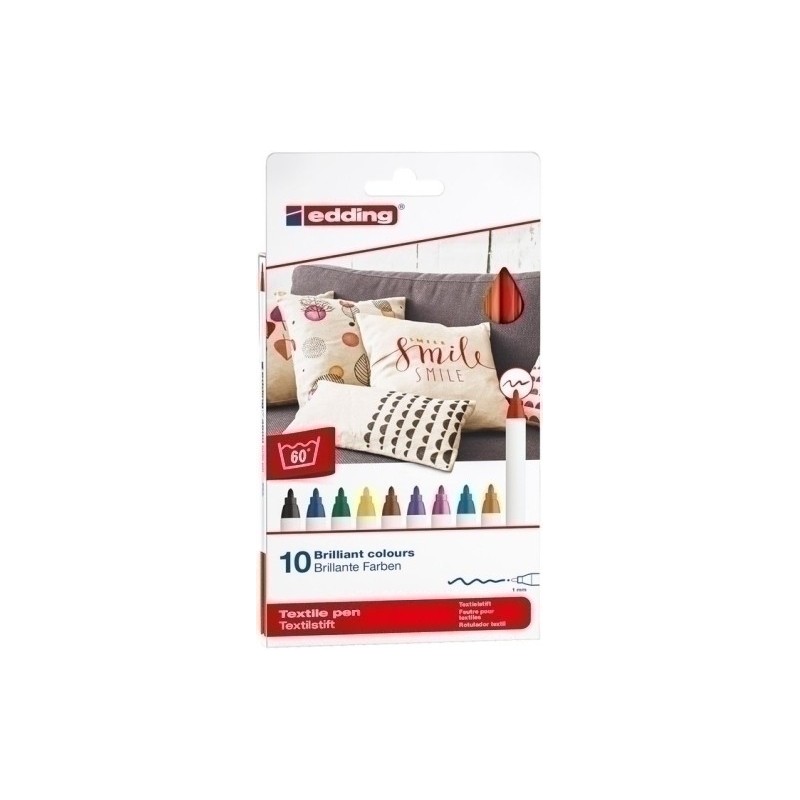 4600-10-999-ROTUL.EDDING 4600 TELA FINO CAJA de 10 precio por 1 unidades