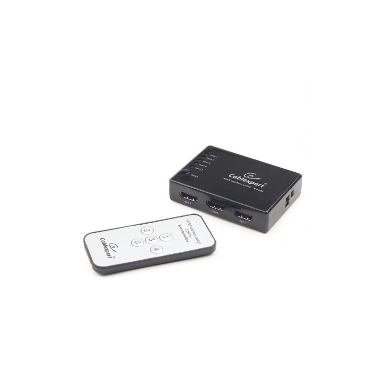 DSW-HDMI-53-SWITCH HDMI GEMBIRD 5 PUERTOS precio por 1 unidades