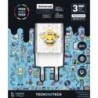 TEC2502-CARGADOR TECHONE DOBLE PARED EMOJITECH precio por 1 unidades