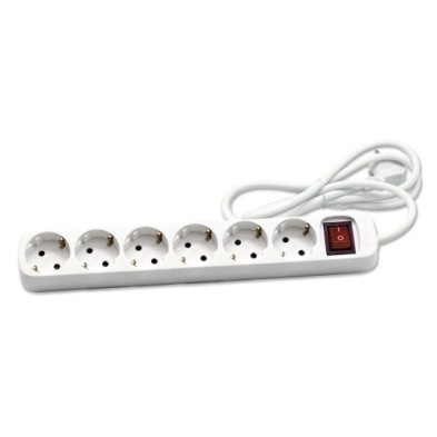 328198-ENCHUFE PROTECTOR CEG.6 SAL.(REGLETA) precio por 6 unidades