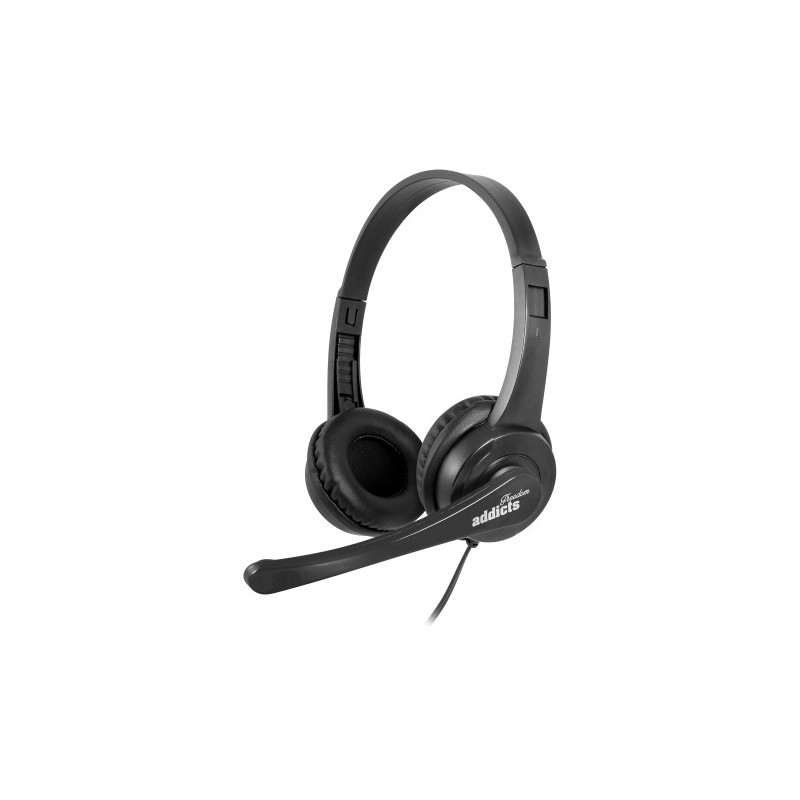 VOX505USB-AURICULARES CON MICRO NGS VOX505 USB NEG precio por 1 unidades