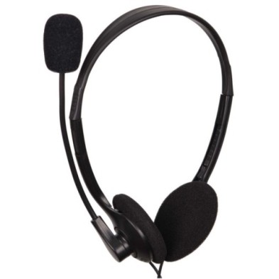 MHS-123-AURICULARES GEMBIRD C/MICRO NEGRO precio por 1 unidades