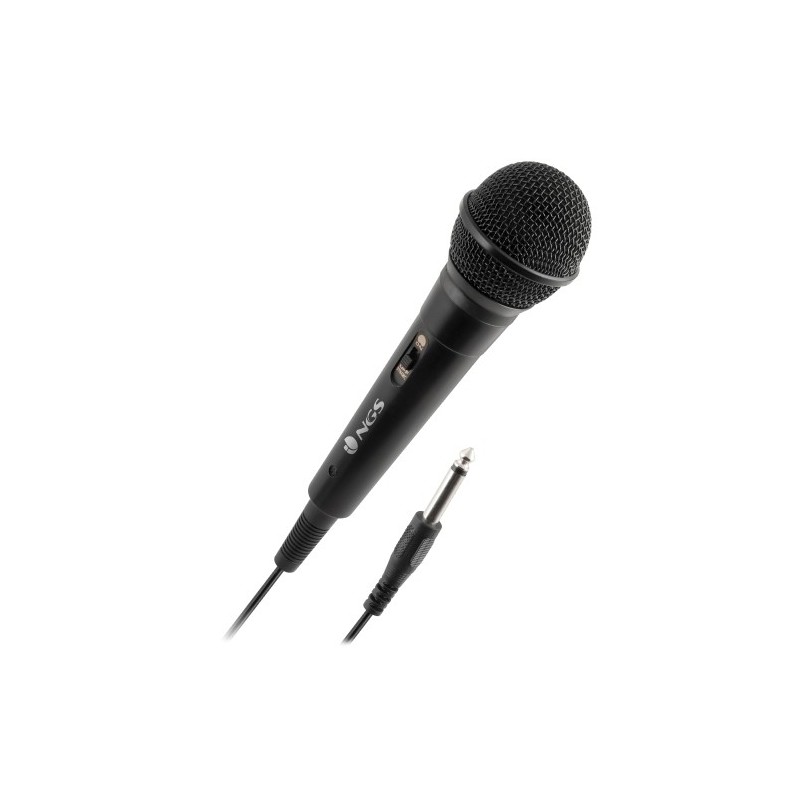 SINGERFIRE-MICROFONO NGS SINGER FIRE JACK 6.3mm precio por 1 unidades