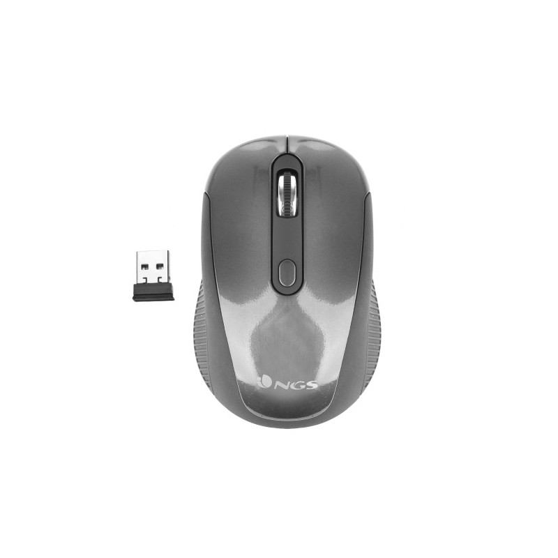 HAZEGRAY-RATON NGS HAZE OPTICO INALAMBRICO GRIS precio por 10 unidades