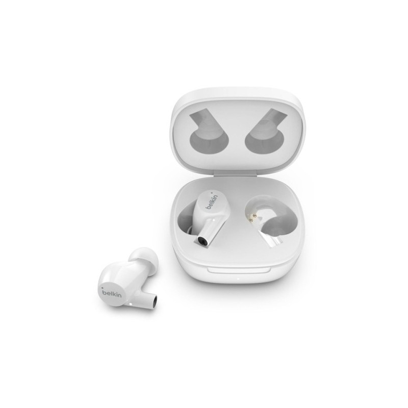 AUC004BTWH-AURICULARES BELKIN BLUETOOTH RISE BLANCO precio por 1 unidades