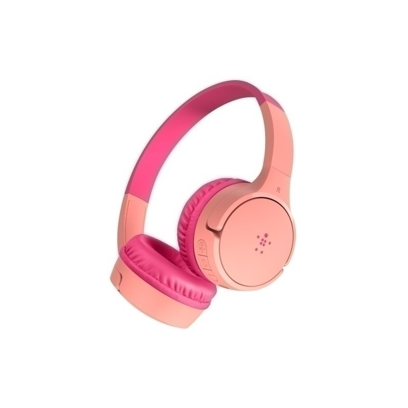 AUD002BTPK-AURICULARES BELKIN BLUETOOTH KIDS ROSA precio por 1 unidades