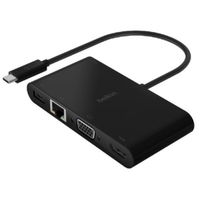 AVC004BTBK-ADAPTADOR BELKIN USB-C A USB-A 3.0 . RED precio por 1 unidades