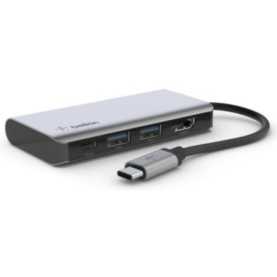 AVC006BTSGY-ADAPTADOR BELKIN USB-C A USB-C PD. 2x US precio por 1 unidades