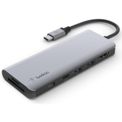 AVC009BTSGY-ADAPTADOR BELKIN USB-C A SD. MICROSD. AU precio por 1 unidades
