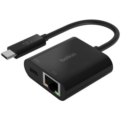 INC001BTBK-ADAPTADOR BELKIN USB-C A ETHERNET + CARG precio por 1 unidades