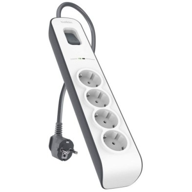 BSV400VF2M-ENCHUFE PROTECTOR BELKIN 4 SAL.(REGLETA) precio por 1 unidades