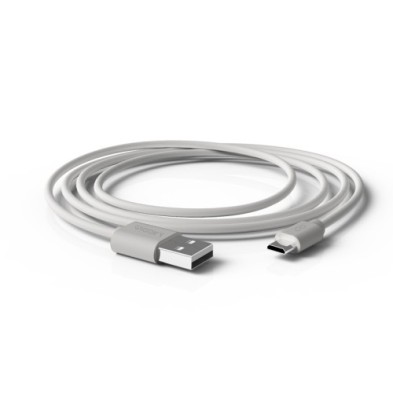 GR-CBL-MC1M1.5A-C01-CABLE USB - MICRO BLANCO 1 m. precio por 1 unidades