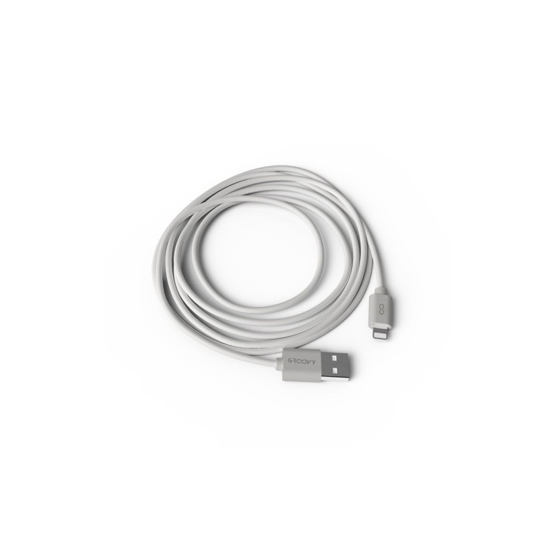 GR-CBL-AP2M2.0A-C01-CABLE USB - LIGHTNING APPLE BLANCO 2 m. precio por 1 unidades