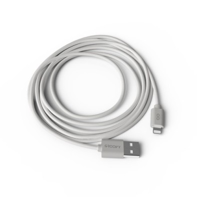 GR-CBL-AP2M2.0A-C01-CABLE USB - LIGHTNING APPLE BLANCO 2 m. precio por 1 unidades