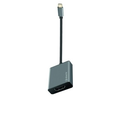 112001040199-ADAPTADOR SILVER HT USB-C A HDMI NEGRO precio por 1 unidades