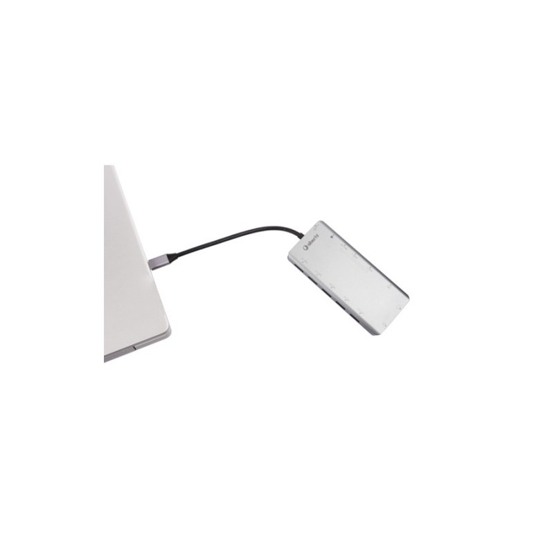 17126-ADAPTADOR SILVER HT USB-C A 13 EN 1 precio por 1 unidades