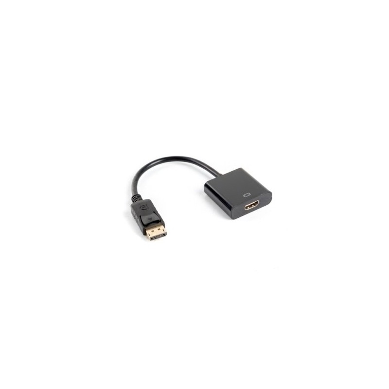 AD-0009-BK-ADAPTADOR HDMI LANBERG MACHO/HEMBRA 10CM precio por 1 unidades