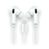 TEC1202-AURICULARES TECHONE BOTON LIGHTNING BLAN precio por 1 unidades