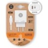 TEC2273-CARGADOR TECHONE DOBLE USB + USB-C precio por 1 unidades