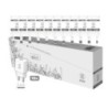 TEC2954-CARGADOR TECHONE PARED USB-A 2.4A P/10 precio por 1 unidades