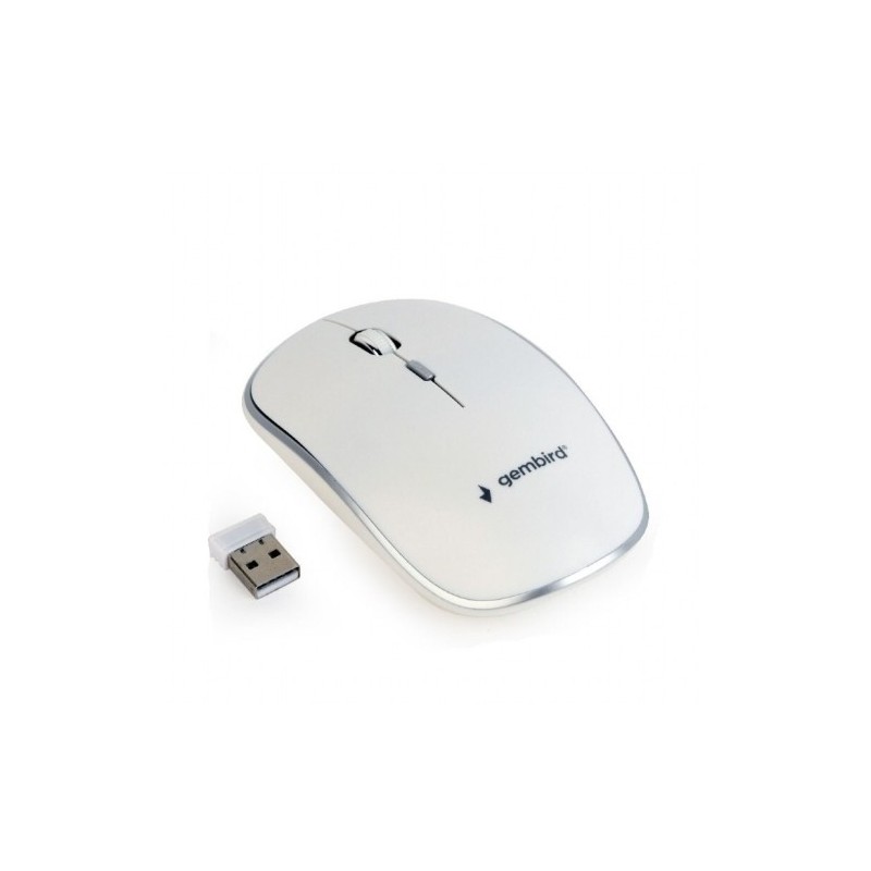 MUSW-4B-01-W-RATON GEMBIRD OPTICO INALAMBRICO BLANCO precio por 1 unidades