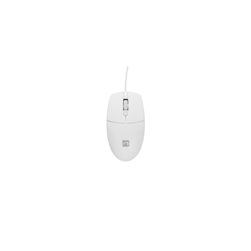 NMY-1988-RATON NATEC RUFF 2 OPTICO BLANCO precio por 1 unidades