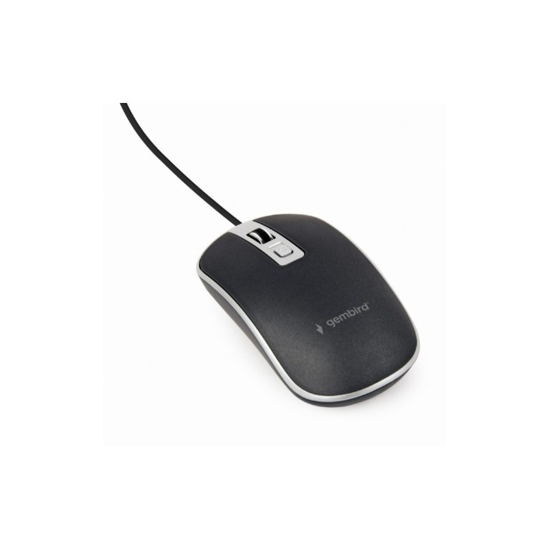 MUS-4B-06-BS-RATON GEMBIRD OPTICO USB NG/PLATA precio por 1 unidades