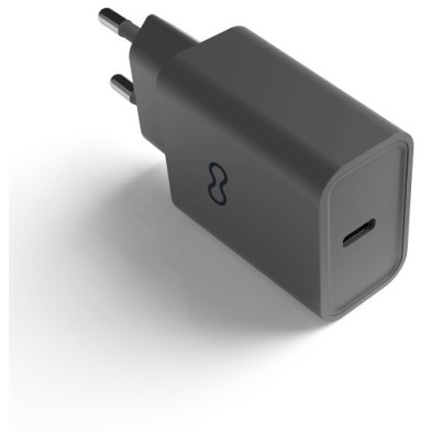 GR-SCH-1X2.0A20W-C11-CARGADOR GROOVY PARED USB-C 20W NEGRO precio por 1 unidades