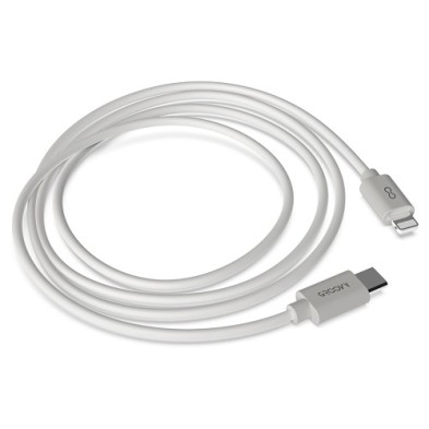 GR-CBL-TYAP1M2.0A-C0-CABLE USB-C - LIGHTNING APPLE 1 m. BLANC precio por 1 unidades