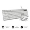 SUBKBC-CEKE60-TECLADO Y RATON SUBBLIM WIRED HQ SILVER precio por 1 unidades