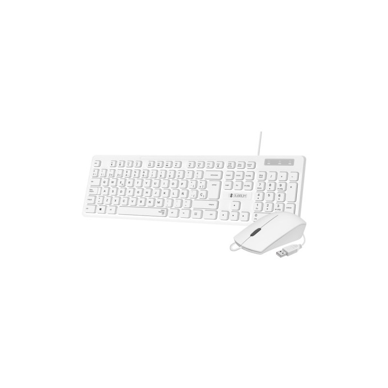 SUBKBC-CSSK02-TECLADO Y RATON SUBBLIM BUSINESS USB B precio por 1 unidades
