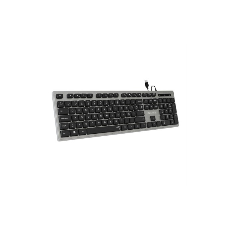 SUBKBC-0EKE10-TECLADO SUBBLIM WIRED ERGO HQ USB GRIS precio por 1 unidades