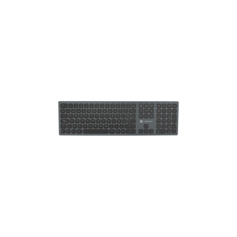NKL-1830-TECLADO NATEC DOLPHIN X-SCISSOR BT ALUM precio por 1 unidades