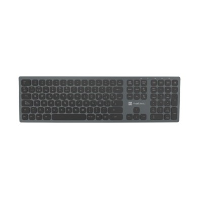NKL-1830-TECLADO NATEC DOLPHIN X-SCISSOR BT ALUM precio por 1 unidades