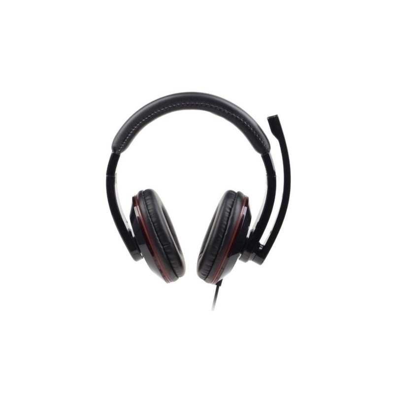 MHS-U-001-AURICULARES GEMBIRD ESTEREO USB NEGRO precio por 1 unidades