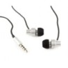 MHS-EP-CDG-S-AURICULARES GEMBIRD MICRO. "PARIS" PLATA precio por 1 unidades