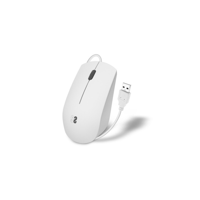 SUBMO-B2BS002-RATON SUBBLIM BUSINESS SILENCIOSO BLANCO precio por 1 unidades